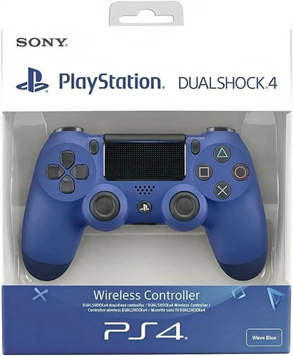 Sony ps4 dualshock blue - dualshock,
